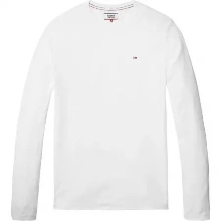 타미힐피거 Original Ribbed Organic Cotton 긴팔 티셔츠 136907689
