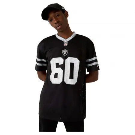 뉴에라 NFL 오버핏 Las Vegas Raiders 반팔 V넥 티셔츠 137830894