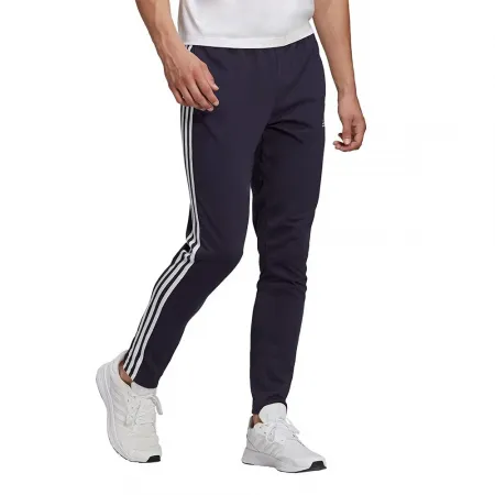 아디다스 Essentials Single Jersey Tapered Open Hem 3-Stripes 바지 137926810