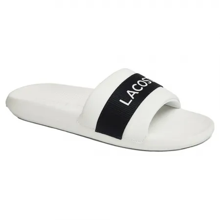 라코스테 Croco Textile 로고 슬리퍼 137944427
