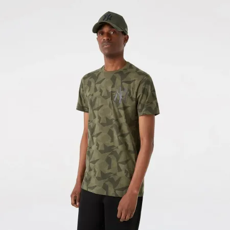 뉴에라 Geometric Camo 뉴욕 양키즈 반팔 티셔츠 138207440