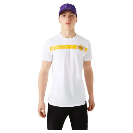 뉴에라 NBA Team Logo LA 레이커스 반팔 티셔츠 138207524