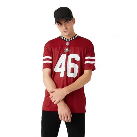 뉴에라 NFL 오버핏 San Francisco 49Ers 반팔 티셔츠 138207554