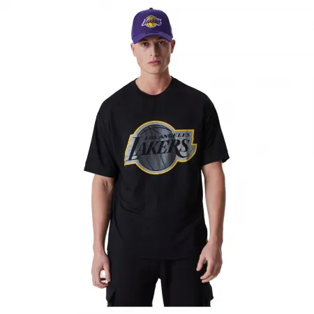 뉴에라 NBA Os Outline Mesh LA 레이커스 반팔 티셔츠 139215509