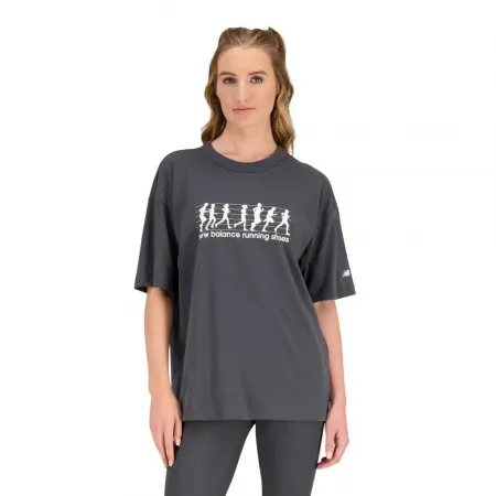 뉴발란스 Athletics Remastered Cotton Oversized 반팔 티셔츠 139471607