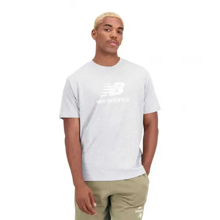 뉴발란스 Essentials Stacked 로고 Cotton 반팔 티셔츠 139471715