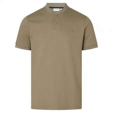 캘빈클라인 Smooth Cotton Stand Collar 반팔 폴로 셔츠 139605151