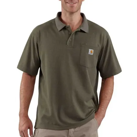 칼하트 Pocket Loose Fit 반팔 폴로 셔츠 139816161