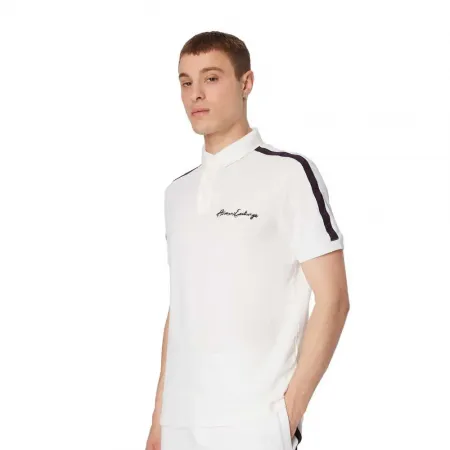 아르마니익스체인지 Embroidered Logo Pique 반팔 폴로 셔츠 139832910
