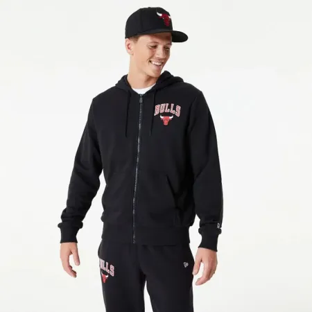 뉴에라 NBA 에센셜s 시카고 불스 풀지퍼 스웨터 139860594