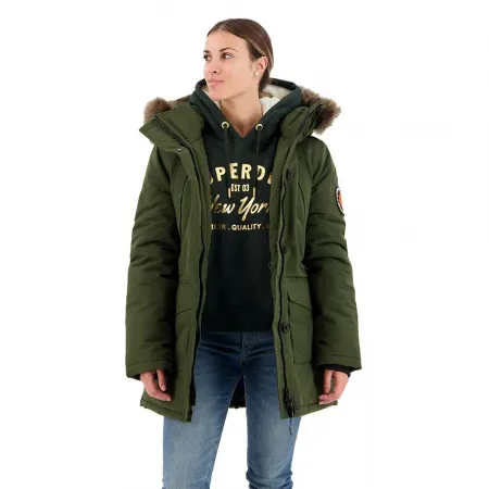슈퍼드라이 Everest Faux Fur 파카 140140734