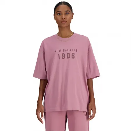 뉴발란스 Iconic Collegiate 오버핏 티셔츠 140541531