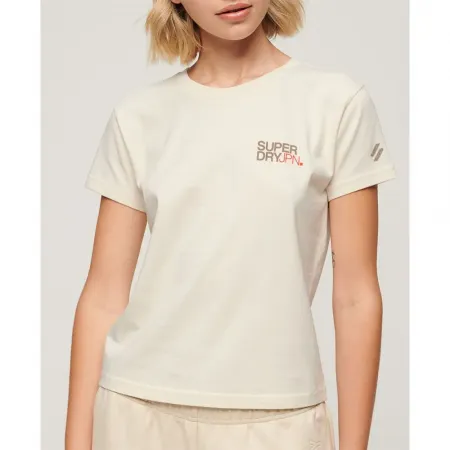 슈퍼드라이 Sportswear 로고 Fitted 반팔 티셔츠 140588661