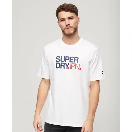 슈퍼드라이 Sportswear 로고 Loose 반팔 티셔츠 140588672