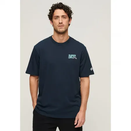 슈퍼드라이 Sportswear 로고 Loose 반팔 티셔츠 140588673