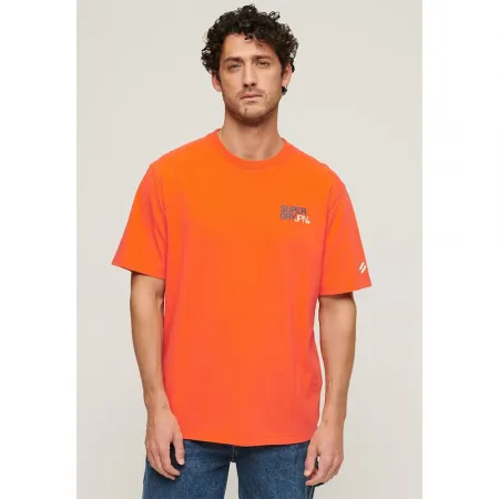 슈퍼드라이 Sportswear 로고 Loose 반팔 티셔츠 140588674