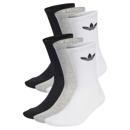 아디다스 Trefoil Cushion 크루 양말 6 켤레 141019239