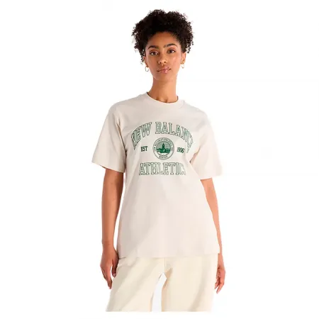 뉴발란스 Athletics 오버핏 Crest 반팔 티셔츠 141042766