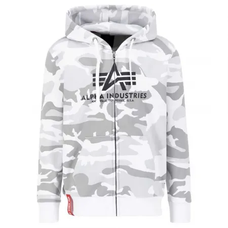 알파 인더스트리 Basic Camo 풀지퍼 스웨터 141044999