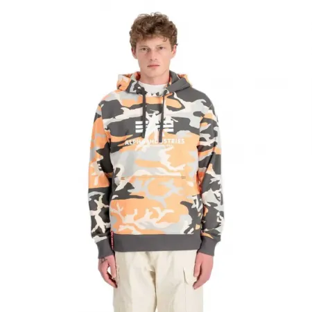 알파 인더스트리 Basic Camo 후드티 141045000