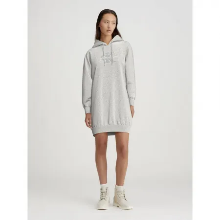 캘빈클라인 Chenille Monologo 긴팔 미디 원피스 141052083