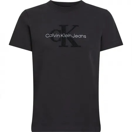 캘빈클라인 Chenille Monologo Regular 반팔 티셔츠 141052085