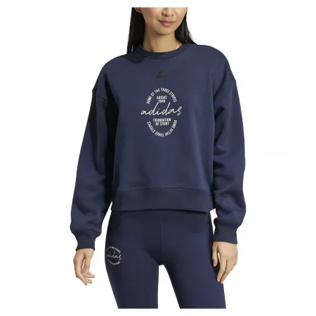 아디다스 Signature 그래픽 Print 플리스 Loose 스웨터 141082265