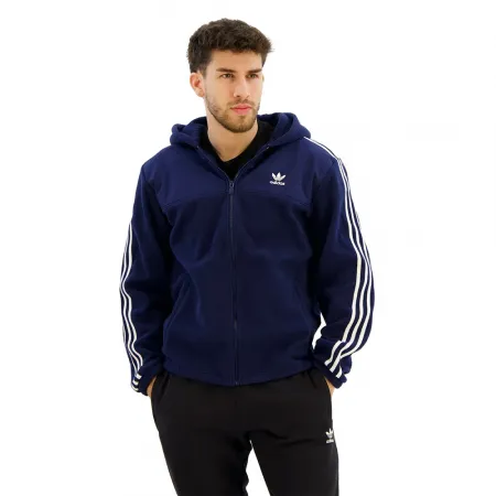 아디다스 Adicolor 3 Stripes Teddy Fleece 풀지퍼 스웨터 141082582