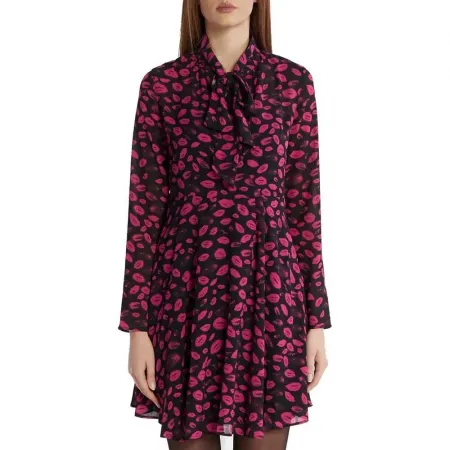 휴고 보스 Kaleya 1 긴팔 짧은 원피스 141253110