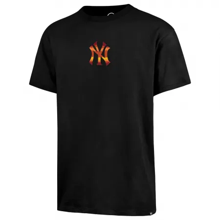 47 MLB New York Yankees Ombre 로고 Drop Shoulder 반팔 티셔츠 141311972