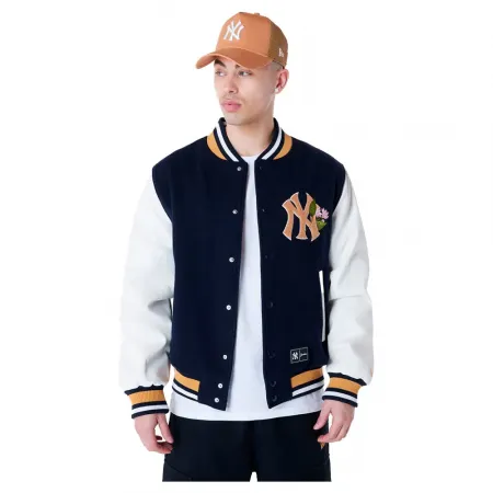 뉴에라 MLB Floral Varsity 뉴욕 양키즈 봄버 자켓 141491070