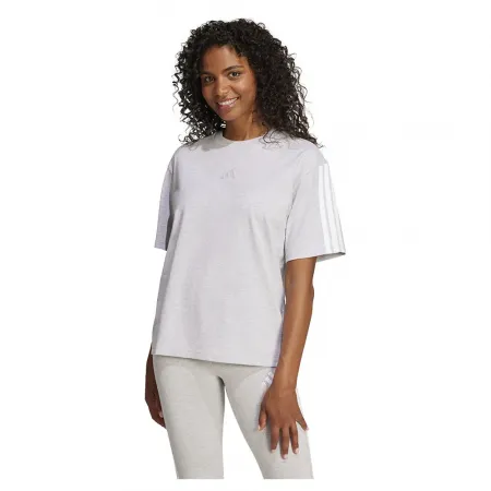 아디다스 에센셜 3 Stripes Boyfriend 반팔 티셔츠 141515944