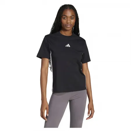 아디다스 에센셜 3 Stripes Cotton 반팔 티셔츠 141515955