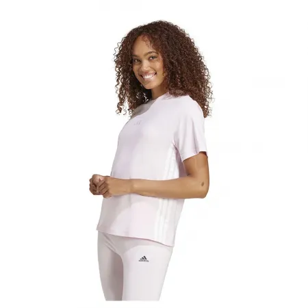 아디다스 에센셜 3 Stripes Cotton 반팔 티셔츠 141515958