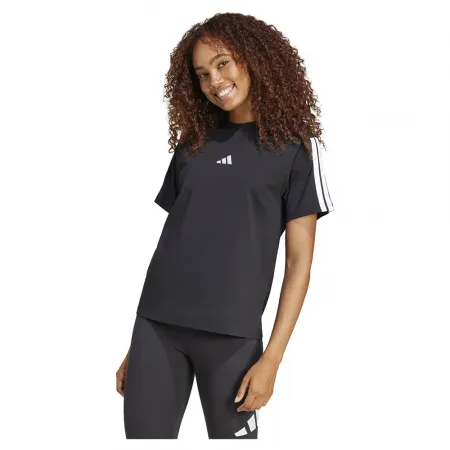 아디다스 에센셜 3 Stripes Cotton 반팔 티셔츠 141515974