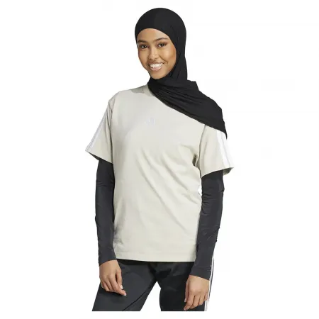 아디다스 에센셜 3 Stripes Cotton 반팔 티셔츠 141515983