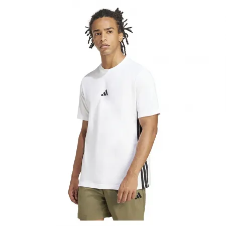 아디다스 에센셜 3 Stripes Single Jersey 반팔 티셔츠 141516006