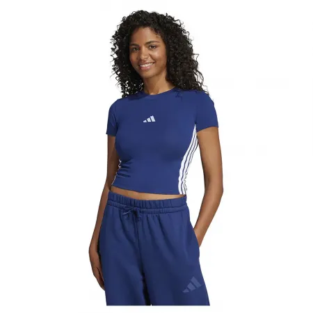 아디다스 에센셜 3 Stripes Slim Baby 반팔 티셔츠 141516015