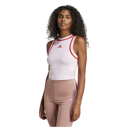 아디다스 에센셜 Color Pop Cotton Crop 나시 상의 141516054