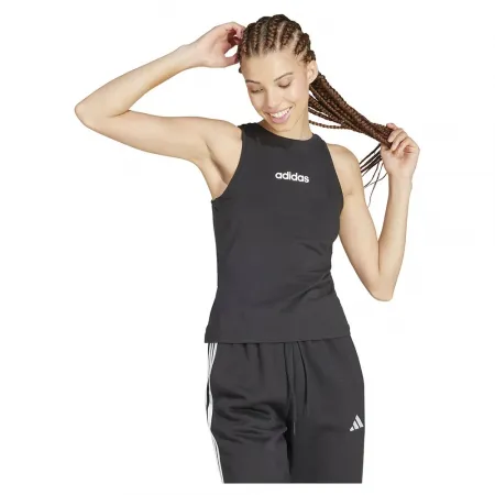 아디다스 에센셜 Linear Slim Cotton 나시 티셔츠 141516104