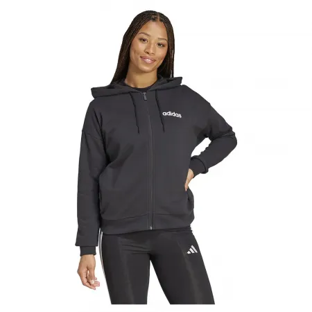 아디다스 에센셜 Linear French Terry 풀지퍼 스웨터 141541631