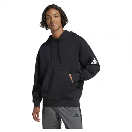 아디다스 에센셜 Loose Fit 3 Bar Logo French Terry 후드티 141541662