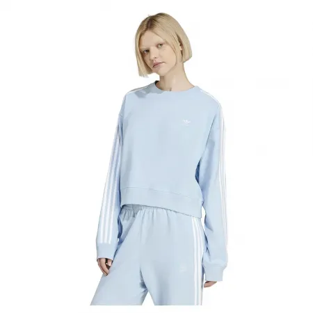아디다스 아디컬러 3 Stripes Cropped 스웨터 141542616