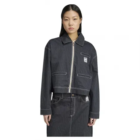 아디다스 Allover Print Cropped 데님 자켓 141542719