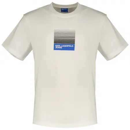 KARL LAGERFELD Reg Box Fade Logo 반팔 티셔츠 141554472