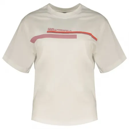 KARL LAGERFELD Reg Placed Logo 반팔 티셔츠 141554494