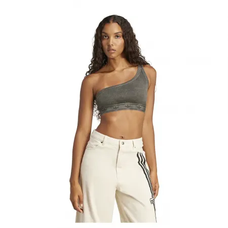 아디다스 Ribbed One Shoulder 브라 141586048