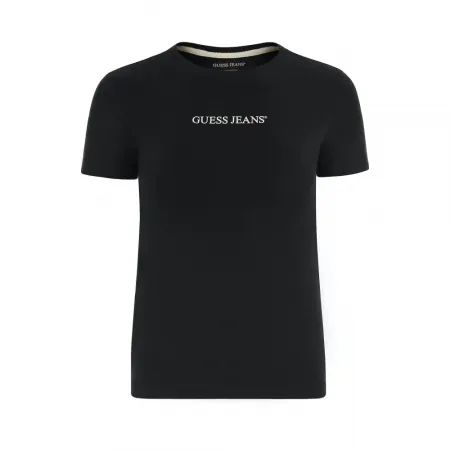 게스 Gj Slim Logo Print 반팔 티셔츠 141631532