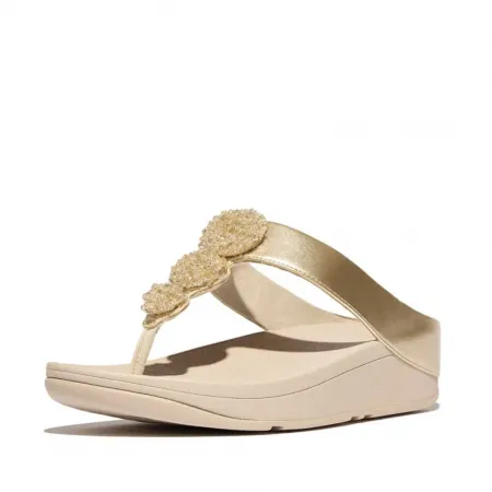 핏플랍 Fino Beadie Metallic 샌들 141676631