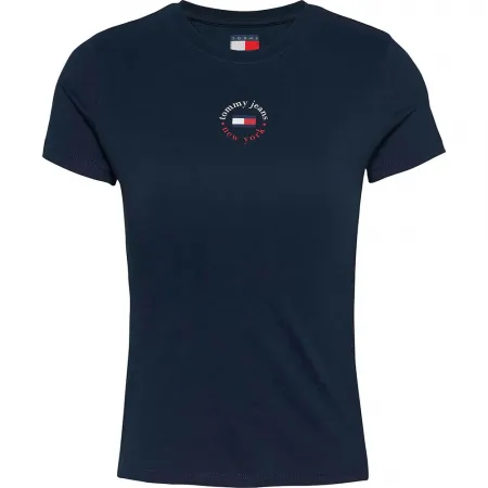 타미힐피거 Essential 로고 2 Slim Fit 반팔 티셔츠 141679377